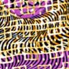 Estampado Africa morado/navy/dorado
