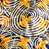 Estampado Africa navy/mostaza/dorado