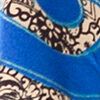 Estampado India azul/blanco